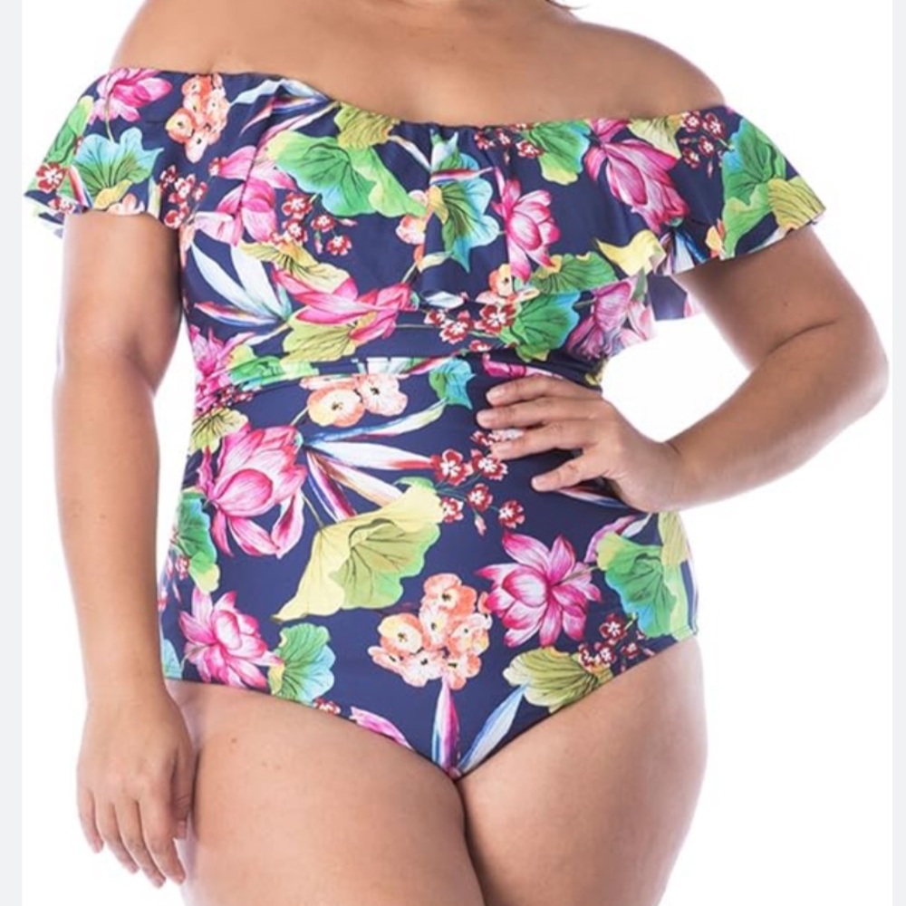 La Blanca Floral Swimsuit